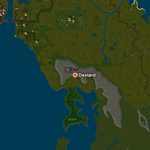 Destard location