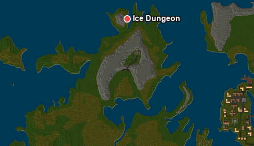 Ice Dungeon location