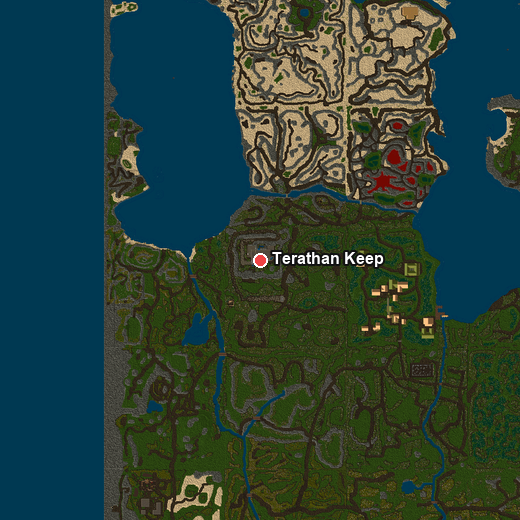 Terathan Keep location