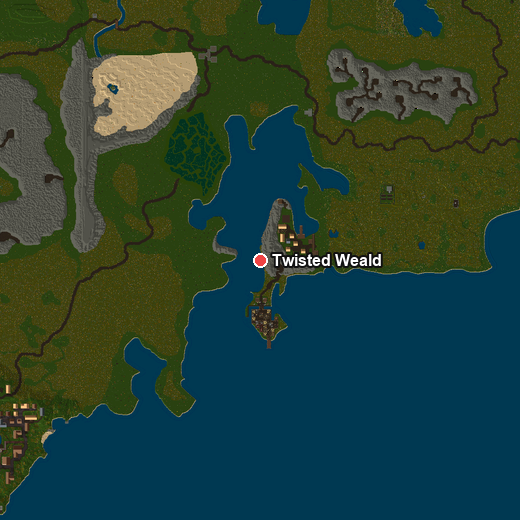 Twisted Weald location