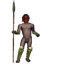 Savage equipped