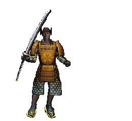 Young Ronin equipped