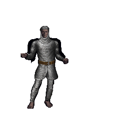 Full chainmail armor worn on a male body